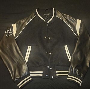 New Look Small Black Varsity Jacket